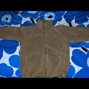 brandy melville/john galt fleece oversized jacket